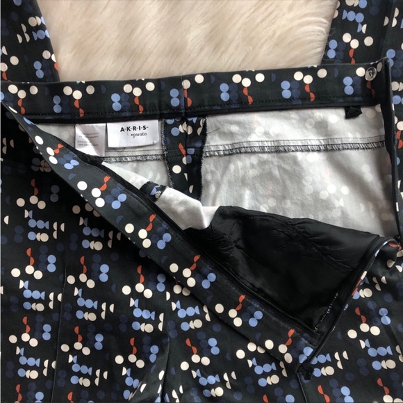 Akris Punto geometric, print pants, size 6 - Picture 9 of 9